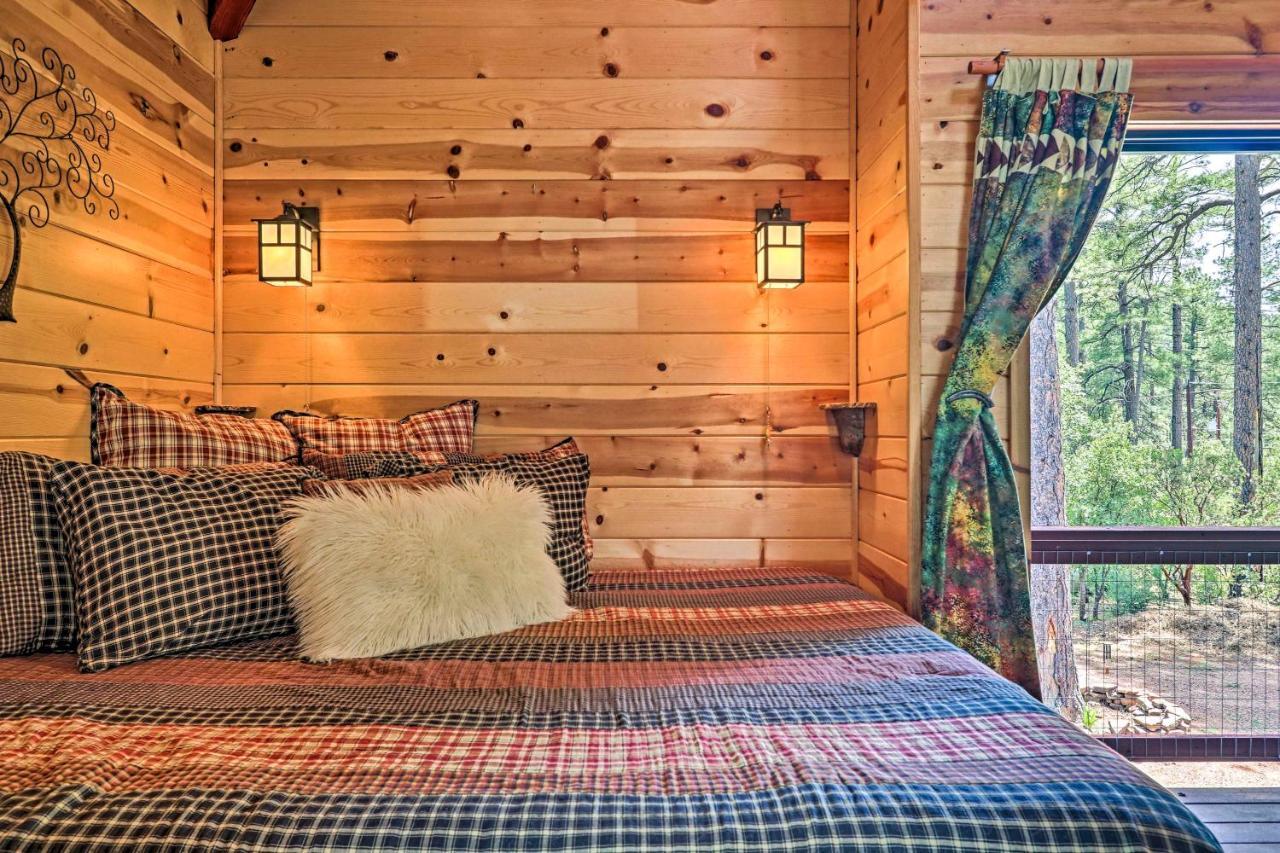Romantic Strawberryandpine Studio Cabin With Deck! ภายนอก รูปภาพ